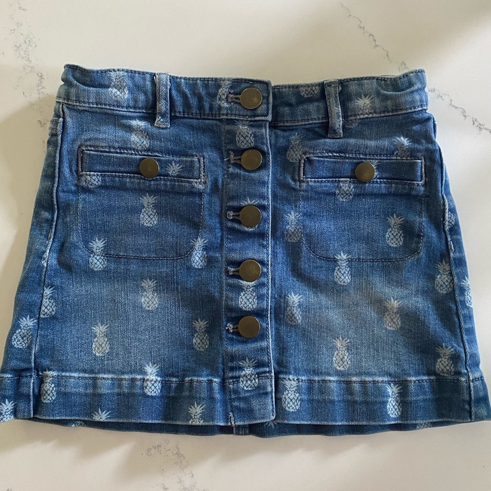 J. Crew Crewcuts denim skirt